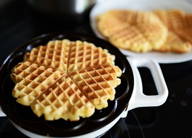 Grumbeerwaffeln Speckwaffeln